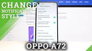 How to Enter Notifications Settings in Oppo A72 - Customize Apps' Alerts