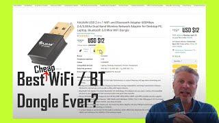 BEST CHEAP WiFi DONGLE? Hajaan WiFi & Bluetooth USB Adapter Review