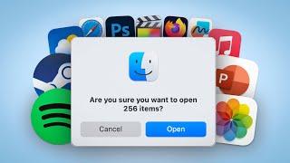 What if you Open EVERY APP on MacOS?