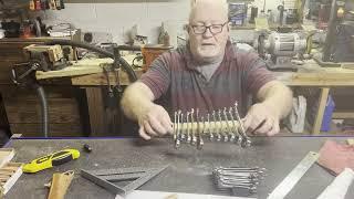 Home made tool rack for wrenches