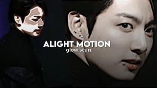 glow scan effect like ae — alight motion