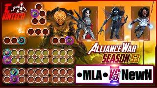 Yep, We Got Docked… | NewN vs •MLA• | Alliance War S53 W12