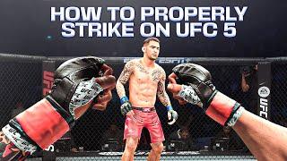 How To Become A Striking Technician On EA UFC 5