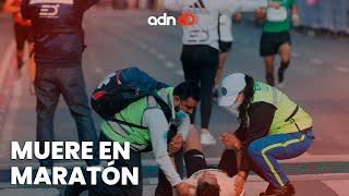 Murió un hombre durante Medio Maratón de la CDMX