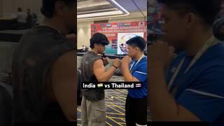 Aryan Kandali vs Josh Nicholas | Faceoff | India vs Thailand