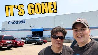 HUGE CHANGE at the Oklahoma City Goodwill Bins Outlet!