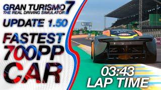 Gran Turismo 7 - Best 700pp Car Le Mans - Update 1.50 (GT7 1.49 WTC 700 PP Fastest Money Grind)