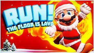 ️ Christmas Mario Run Challenge ️ The Floor is Lava ️ Christmas Brain Break ️ Just Dance