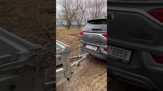 Ssangyong korando offroad #car #offroad #mud #trailer #4x4 #martz