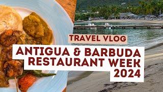 Antigua & Barbuda Restaurant Week 2024 | Antigua Recommendations | Antiguan Food | Travel Vlog