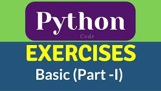 Python Basic (Part -I) - Exercises  with Solution | Leaning | python programming #shorts ytshorts