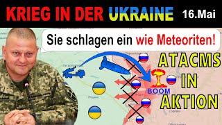16.MAI: Ukrainer jagen ATACMS in russische Truppenansammlung bei Kupiansk | Ukraine-Krieg