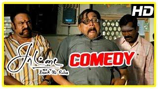 Saattai Tamil movie | Comedy Scenes | Samuthirakani | Thambi Ramaiah | Yuvan | Pandi | Mahima