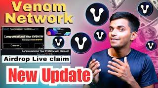 venom Airdrop claim  | venom season 1 Airdrop | venom network new update | venom network update