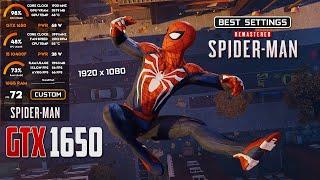 GTX 1650 - Marvel's Spider-Man Remastered - 1080p60fps Best Settings