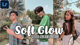 Soft Glow Preset - Lightroom Mobile Preset Selfie Cream Free Dng