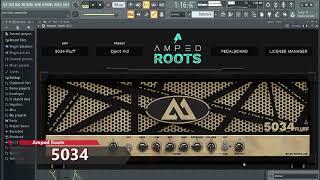 Ignite Emissary vs Amped Roots 5034 Fluff comparison / Free Plugin Metal Demo