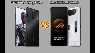 ZTE Nubia Red Magic 8 Pro VS Asus ROG Phone 7 Ultimate