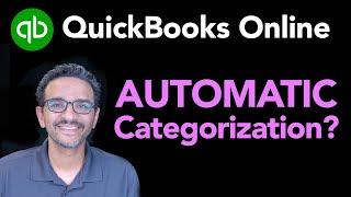 QuickBooks Online: "Automatic" Bank Transaction Categorization