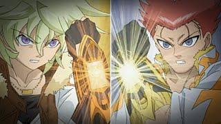 Prince Hydron vs Volt Luster - Bakugan New Vestroia (Episode 46)