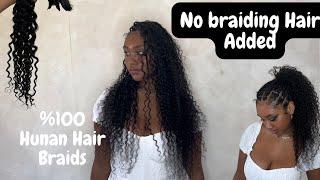 How To: DIY Boho Braids With Human Hair With No Braiding Hair Added! Beginner Friendly Tutorial ep5