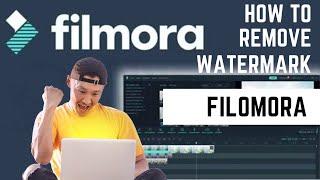 How To  Remove Watermark in filmora | Use Filmora  11 Watermark Free