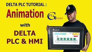 DELTA PLC Tutorial : Create Animation with Delta PLC & HMI