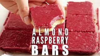 Raspberry Almond Bars