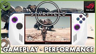 ROG Ally - STARFIELD - 720P 900P 1080P - 15W 20W 25W 30W - Recommended Settings