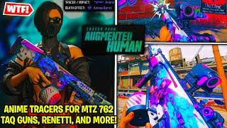 *NEW* ANIME TRACER PACK AUGMENTED HUMAN BUNDLE is CRAZY in MW3 WARZONE (Tidal Lock Taq Eradicator)