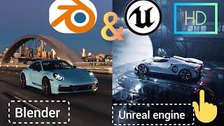 Final Render Of Blender & Unreal Engine | Which One Makes Things Real :100% CGI