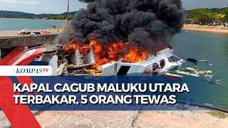 Breaking News! Speedboat Cagub Maluku Utara Benny Laos Terbakar, 5 Orang Terkonfirmasi Tewas