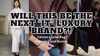 CARVEN HANDBAG UNBOXING | HOTTEST UNDER THE RADAR LUXURY BAG | DAY TO NIGHT BAG | BAG TRENDS 2024