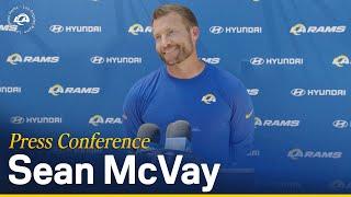 Sean McVay On Preparing To Face Lions, Hiring Scott Frost & Rob Havenstein's Injury Update