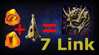 PathOfExile 3.22 | How to Craft 7 Link Minion Helmet for Mage Summon Skeletons