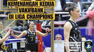 KEMENANGAN KEDUA VAKIFBANK DI LIGA CHAMPIONS ‼️