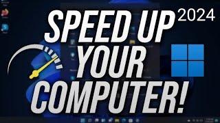 How To Make Your PC FASTER in Just 1 Minutes! (2024)