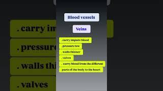 Veins are blood vessels that carry deoxygenated blood from the body back to the heart.