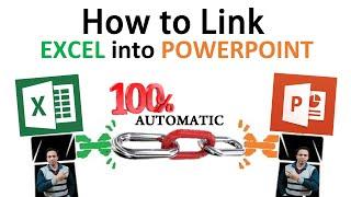 Link an Excel Data to PowerPoint | How To Link An Excel Chart and Files Into PowerPoint Presentation