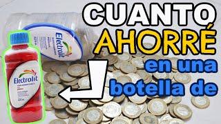 El reto de los 10 PESOS en una BOTELLA de ELECTROLIT #fantasticAzul