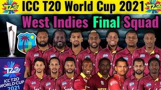 T20 World Cup 2021 West Indies Team Squad | West Indies Full Squad For World Cup 2021 | WI T20 Squad