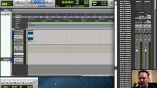 Pro Tools 101: Setting Up A Print Track