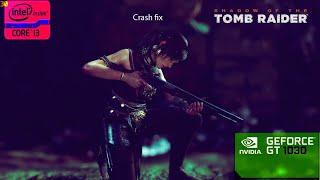 Shadow of the tomb raider crash fix