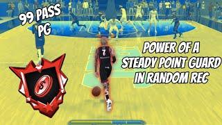 the POWER of a STEADY PG in RANDOM REC... | NBA 2K25