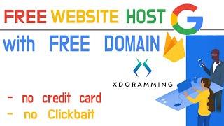 Firebase Free Website Hosting and Free Domain | Host your Website free on Google Server