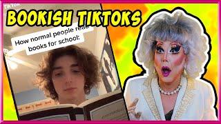 Drag Queen Reacts to Bookish Tiktoks!