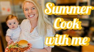 COOK WITH ME | SUMMER RECIPES | MOM MEAL PREP | Bryannah Kay