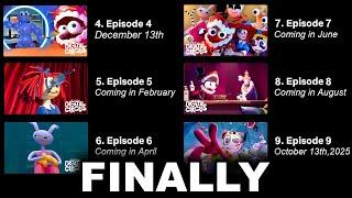 Release Dates For New Episodes LEAKED! - The Amazing Digital Circus