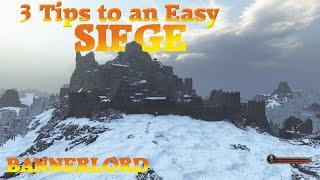 Mount and Blade 2 Bannerlord How to Siege Tips Tutorial