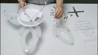 How to install the lamp 30923401#light #lighting #home #ledlights #lamp #decoration